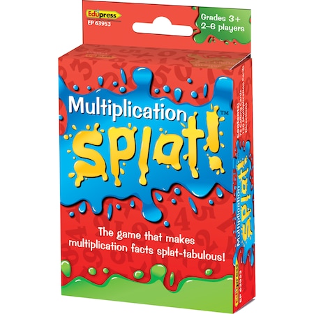Teacher Created Resources Multiplication Splat Card Game TCR63953